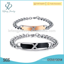 Stainless steel lover bracelets bangle